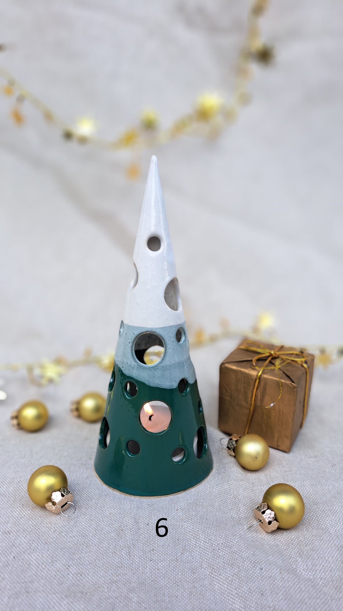 Sapins Verts émaillés