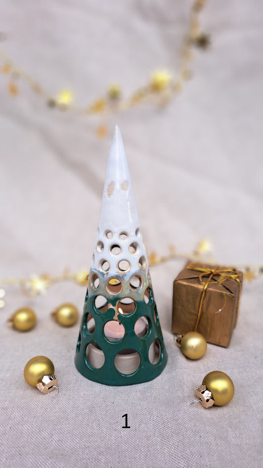 Sapins Verts émaillés