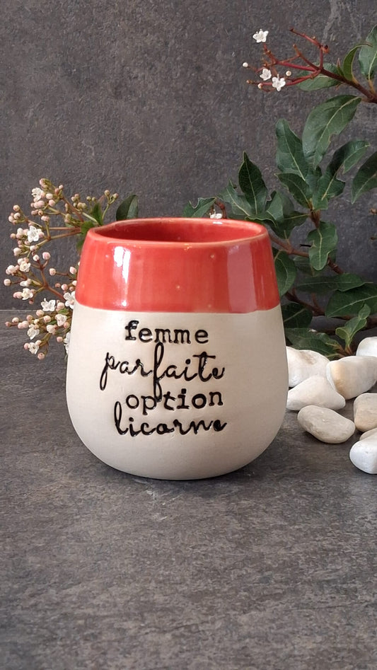 Femme parfaite option licorne