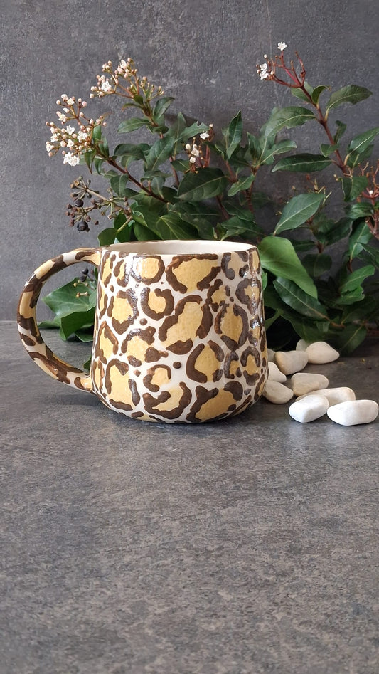Mug XXL motif leopard